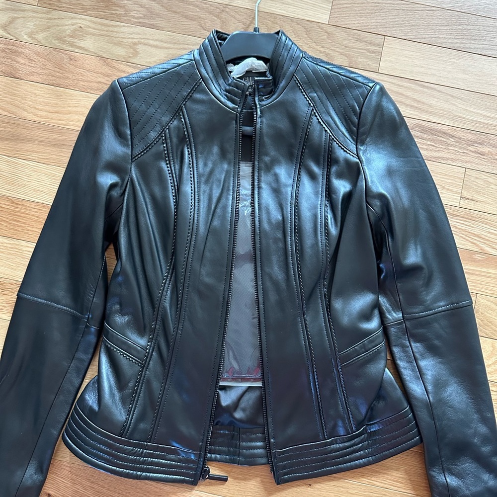 G.I.L.I. Black Leather Jacket